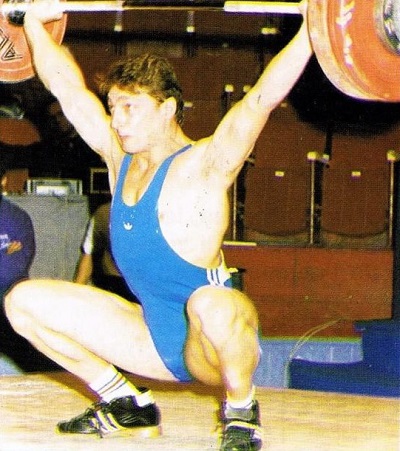 Lionel Gondrand au Championat d'Europe 1990